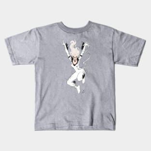 anti venom black kat Kids T-Shirt